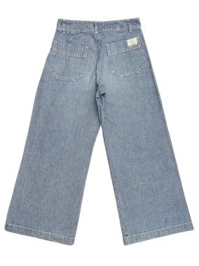 Pantalon jeans large boutons H&M taille 8-9 ans