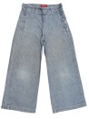 Pantalon jeans large boutons H&M taille 8-9 ans