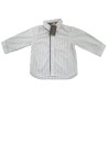 Chemise ML rayures gris OBAIBI taille 6 mois