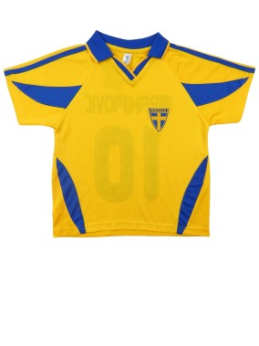 T-shirt MC foot swedden Ibrahimovic STAR taille 8 ans