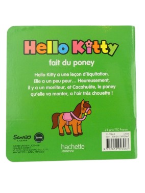 Livre Hello Kitty fait du poney HACHETTE