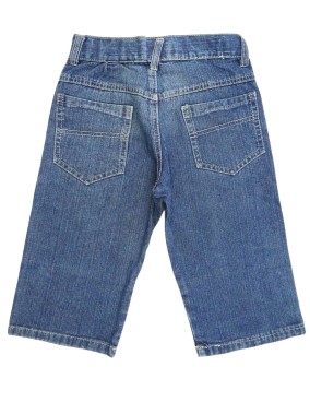 Pantacourt jeans à poches K-G boy SHIALY taille 10 ans