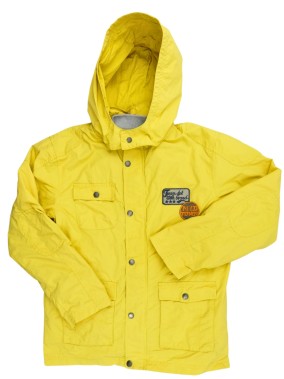 Manteau 2 en 1 jaune mid...