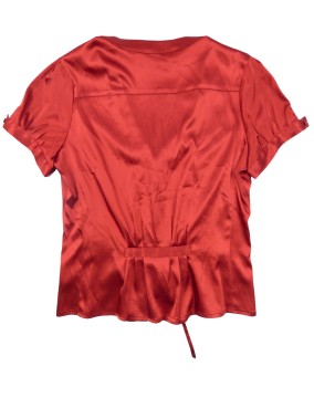 Blouse MC effet satin SAINT HILAIRE taille 40