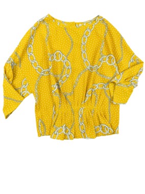 Blouse ML moutarde MANGO...