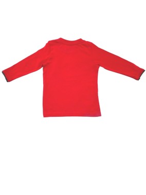 T-shirt rouge safari park ORCHESTRA taille 6 mois