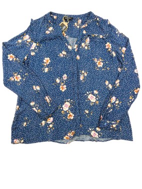 Blouse ML a fleurs CAROLL...