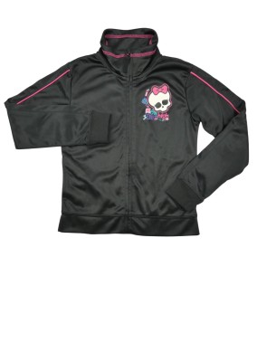 Veste noires crane MONSTER HIGH taille 10 ans