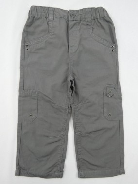 Pantalon gris multi poches...