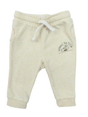 Pantalon jogging beige Winnie go to DISNEY taille 9 mois