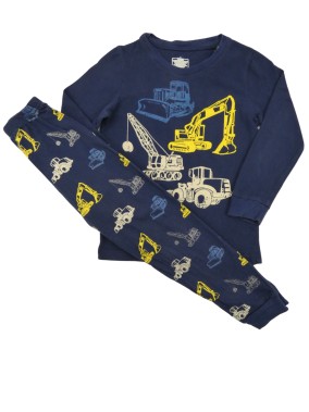 Pyjama deux pièces chantier taille 4 ans