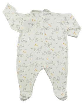 Pyjama ours renard étoiles SYLVIE THIRIEZ taille 6 mois