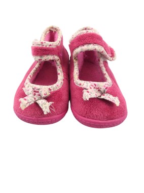 Chaussons ballerines roses nœuds TOOTI pointure 18