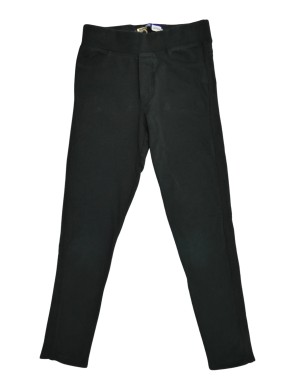 Pantalon jegging noir bande OKAIDI taille 9 ans