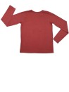 T-shirt ML bordeaux zèbre GRAIN DE BLE taille 10 ans