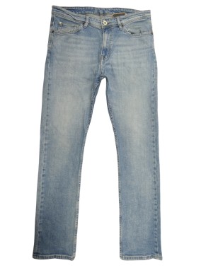 Pantalon jean bleu straight...