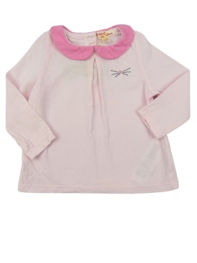 Ensemble chaton rose DPAM taille 6 mois