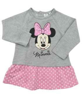 Robe Minnie rose étoiles...