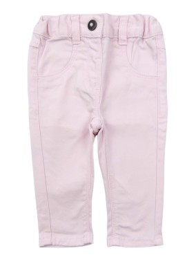 Pantalon jean rose bouton...