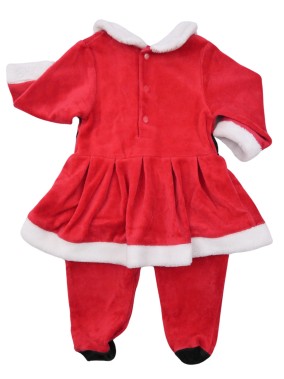 Pyjama robe de Noël bonhomme de neige TISSAIA taille 6 mois