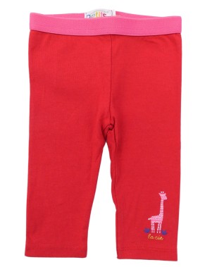 Leggings rouge rose girafe...