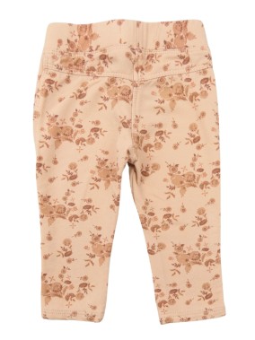 Pantalon legging rose fleuri CREEKS taille 6 mois