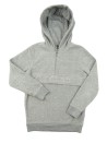 Pull polaire gris capuche KIABI taille 10 ans