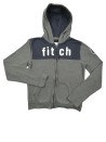 Veste grise fitch ABERCROMBIE taille 15/16 ans XXS