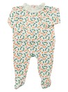 Pyjama blc cerises oranges BOUT'CHOU taille 3 mois