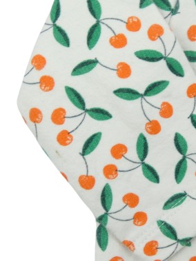 Pyjama blc cerises oranges BOUT'CHOU taille 3 mois