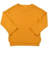 Pull chenille jaune moutarde ZARA taille 8 ans