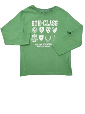 T-shirt ML vert 6th class...