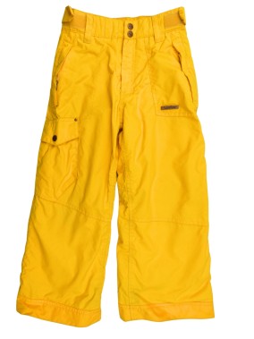 Pantalon de ski jaune...