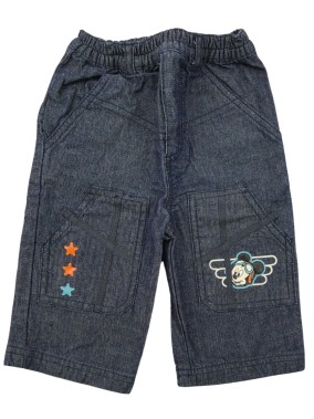 Pantalon jean bleu Mickey...