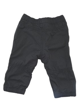 Pantalon chaud gris et noir KIABI taille 6 mois
