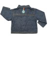 Veste jean bleue tricolore ours LA COMPAGNIE DES PETITS taille 6 mois