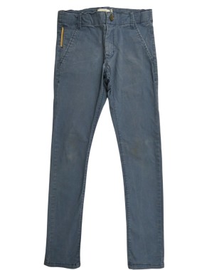 Pantalon bleu basic chino...