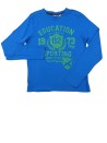 T-shirt ML bleu éducation PEPPERTS taille 10 ans 146/152cm