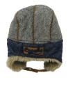 Chapeau chapka fourrure CREEKS taille 56cm 4-6 ans