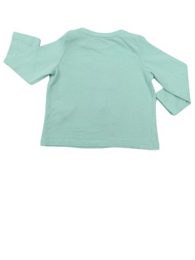 T-shirt bleu lapin sequins IN EXTENSO taille 12 mois