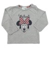 T-shirt ML gris Minnie DISNEY taille 12 mois