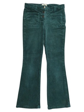 Pantalon vert velours...