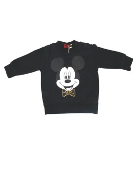 T-shirt ML Mickey nœud papillon DISNEY taille 6 mois