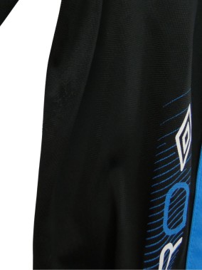 Veste jogging bleue noir blc UMBRO taille 10 ans