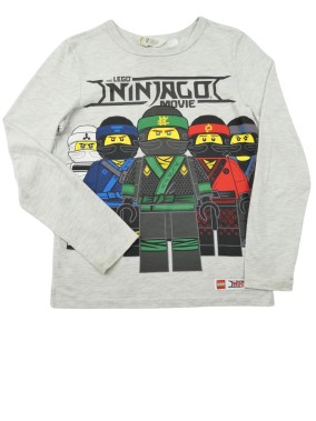 T-shirt ML gris Ninjago...