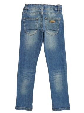 Pantalon jean bleu french blue GRAIN DE BLE taille 10 ans