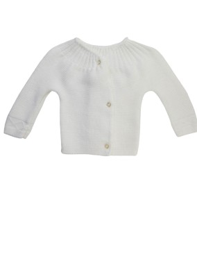 Gilet blanc broderie taille...