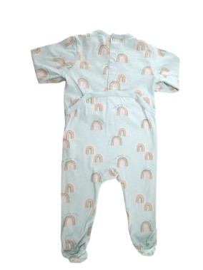 Pyjama ML arc en ciel KIABI taille 9 mois