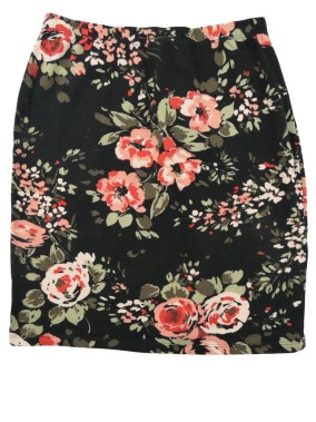 Jupe tube fleurs CACHE CACHE taille 36
