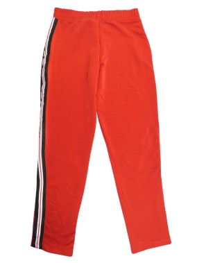 Pantalon jogging rouge bande noire PULL&BEAR taille S